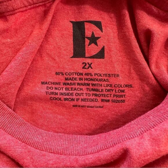 Elton John Rocket Man red t-shirt size 2X‎ - Picture 3 of 4